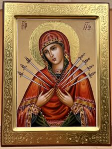 Богородица «Семистрельная» Образец 15 Лесосибирск
