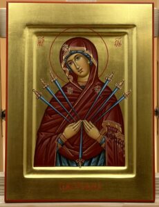 Богородица «Семистрельная» Образец 16 Лесосибирск