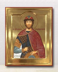 Икона «Александр Невский, великий князь» Лесосибирск