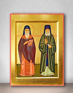 Икона «Арсений и Паисий, преподобные» Лесосибирск