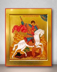 Икона «Георгий Победоносец (чудо о змие)» (образец №6) Лесосибирск