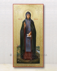 Мерная икона (живопись с гравировкой) Лесосибирск