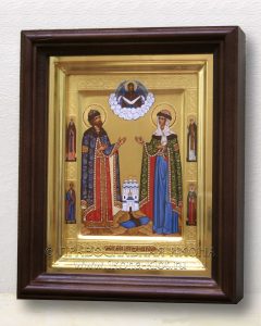 Икона «Петр и Феврония» (образец №34) Лесосибирск