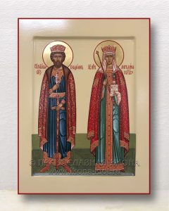 Икона «Владимир князь и Ангелина Сербская» Лесосибирск