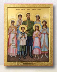 Икона «Царственные страстотерпцы (Царская семья)» Лесосибирск
